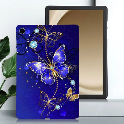 For Samsung Galaxy Tab A9+ TPU Case Pattern Printing Slim Tablet Protective Cover