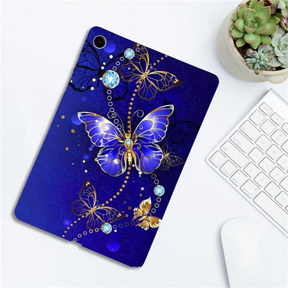 For Samsung Galaxy Tab A9+ TPU Case Pattern Printing Slim Tablet Protective Cover