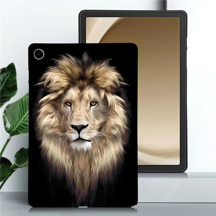 For Samsung Galaxy Tab A9+ TPU Case Pattern Printing Slim Tablet Protective Cover