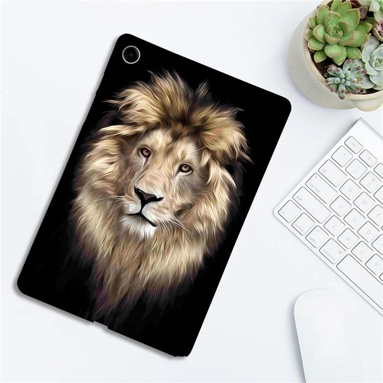 For Samsung Galaxy Tab A9+ TPU Case Pattern Printing Slim Tablet Protective Cover