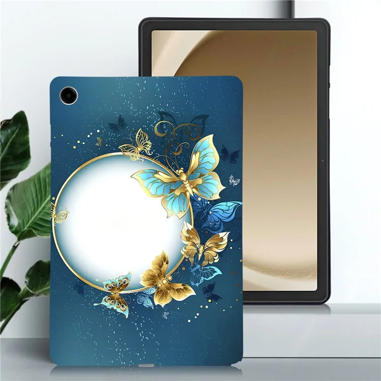 For Samsung Galaxy Tab A9+ TPU Case Pattern Printing Slim Tablet Protective Cover