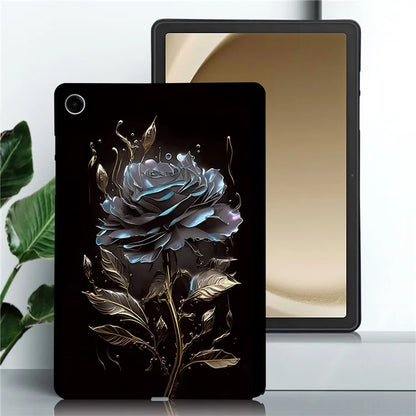 For Samsung Galaxy Tab A9+ TPU Case Pattern Printing Slim Tablet Protective Cover