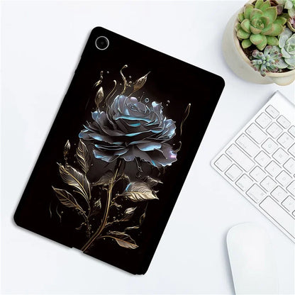 For Samsung Galaxy Tab A9+ TPU Case Pattern Printing Slim Tablet Protective Cover