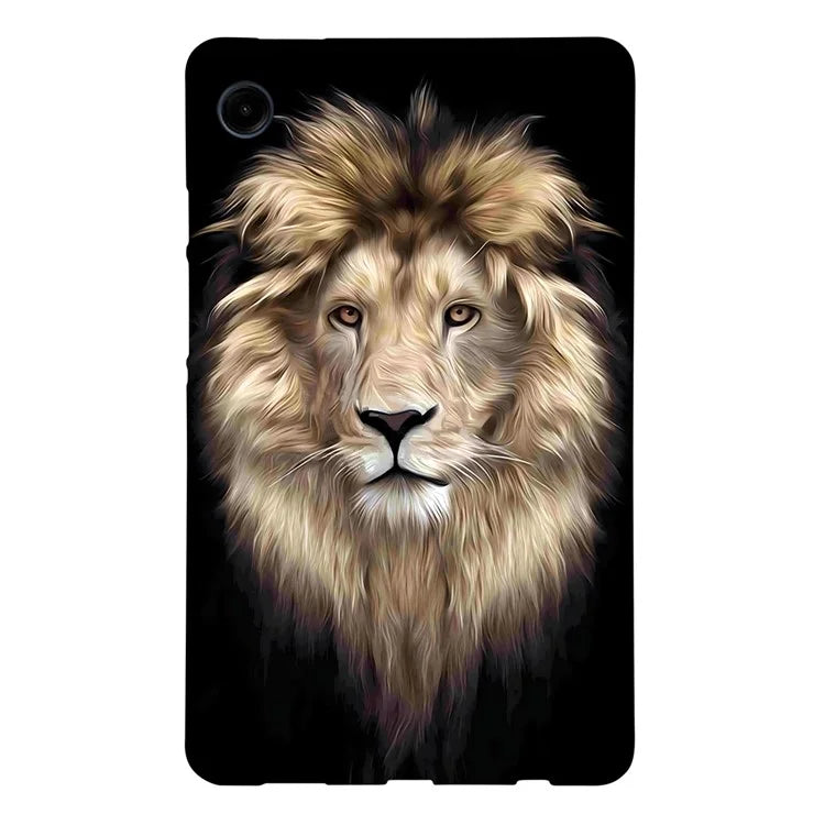 For Samsung Galaxy Tab A9 TPU Case Pattern Printing Slim Tablet Protective Cover