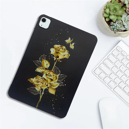 For iPad Air 13 (2024) TPU Case Pattern Printing Slim Tablet Protective Cover