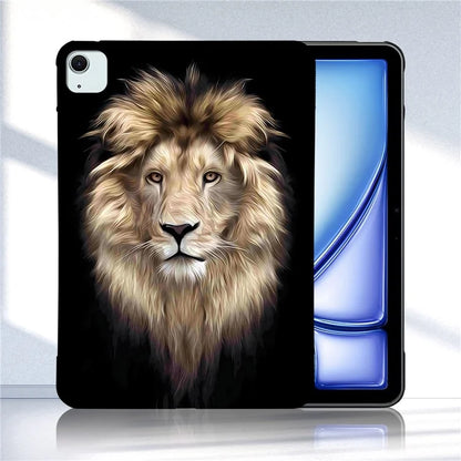 For iPad Air 13 (2024) TPU Case Pattern Printing Slim Tablet Protective Cover
