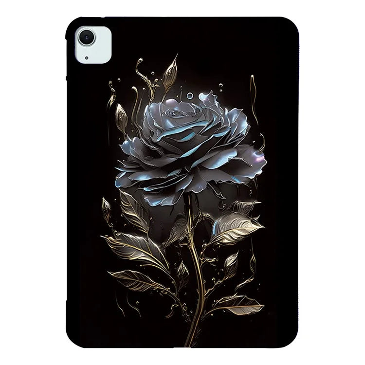 For iPad Air 13 (2024) TPU Case Pattern Printing Slim Tablet Protective Cover