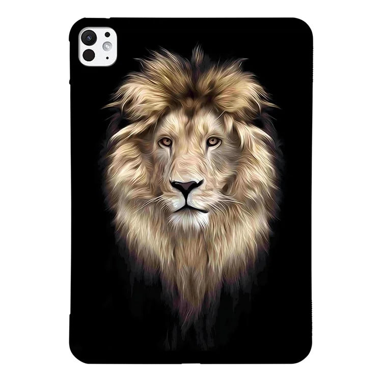 For iPad Pro 13 (2024) TPU Case Pattern Printing Slim Tablet Protective Cover
