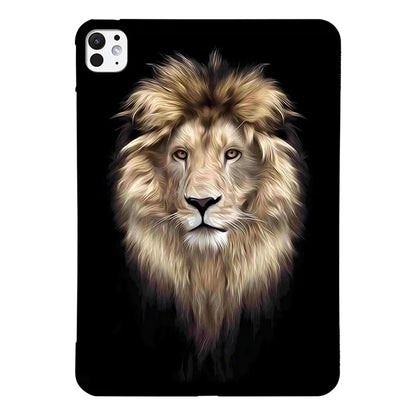 For iPad Pro 13 (2024) TPU Case Pattern Printing Slim Tablet Protective Cover