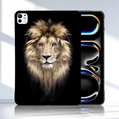 For iPad Pro 13 (2024) TPU Case Pattern Printing Slim Tablet Protective Cover