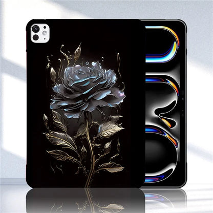 For iPad Pro 13 (2024) TPU Case Pattern Printing Slim Tablet Protective Cover