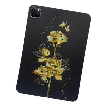 For iPad Pro 11 (2021)  /  (2020)  /  (2018) TPU Case Pattern Printing Slim Tablet Protective Cover