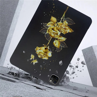 For iPad Pro 11 (2021)  /  (2020)  /  (2018) TPU Case Pattern Printing Slim Tablet Protective Cover
