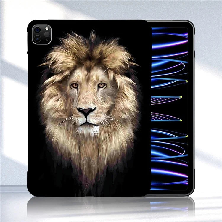 For iPad Pro 11 (2021)  /  (2020)  /  (2018) TPU Case Pattern Printing Slim Tablet Protective Cover