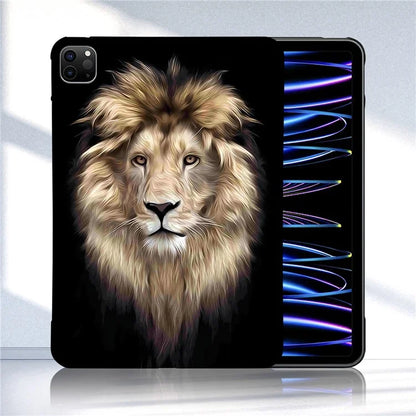 For iPad Pro 11 (2021)  /  (2020)  /  (2018) TPU Case Pattern Printing Slim Tablet Protective Cover