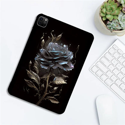 For iPad Pro 11 (2021)  /  (2020)  /  (2018) TPU Case Pattern Printing Slim Tablet Protective Cover