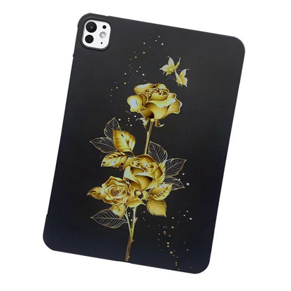 For iPad Pro 11 (2024) TPU Case Pattern Printing Slim Tablet Protective Cover