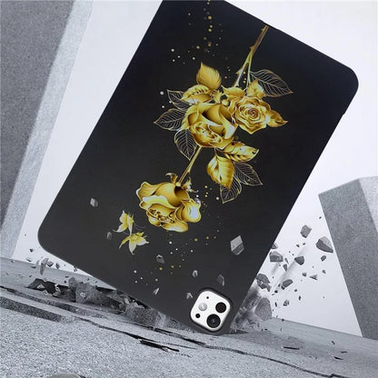 For iPad Pro 11 (2024) TPU Case Pattern Printing Slim Tablet Protective Cover