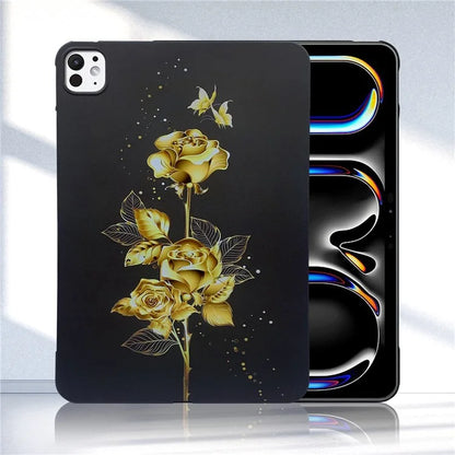 For iPad Pro 11 (2024) TPU Case Pattern Printing Slim Tablet Protective Cover