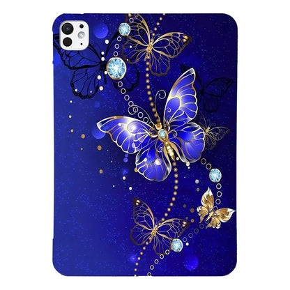 For iPad Pro 11 (2024) TPU Case Pattern Printing Slim Tablet Protective Cover
