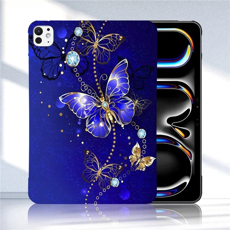 For iPad Pro 11 (2024) TPU Case Pattern Printing Slim Tablet Protective Cover