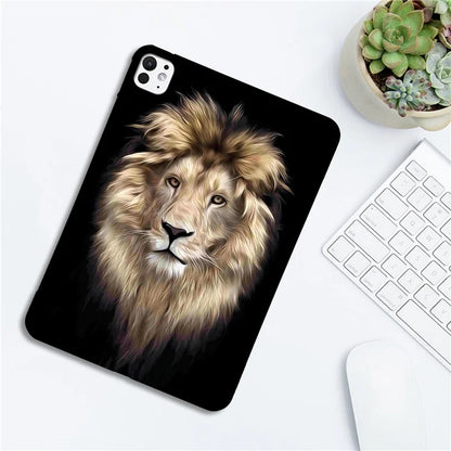For iPad Pro 11 (2024) TPU Case Pattern Printing Slim Tablet Protective Cover