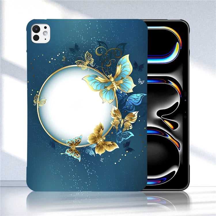 For iPad Pro 11 (2024) TPU Case Pattern Printing Slim Tablet Protective Cover