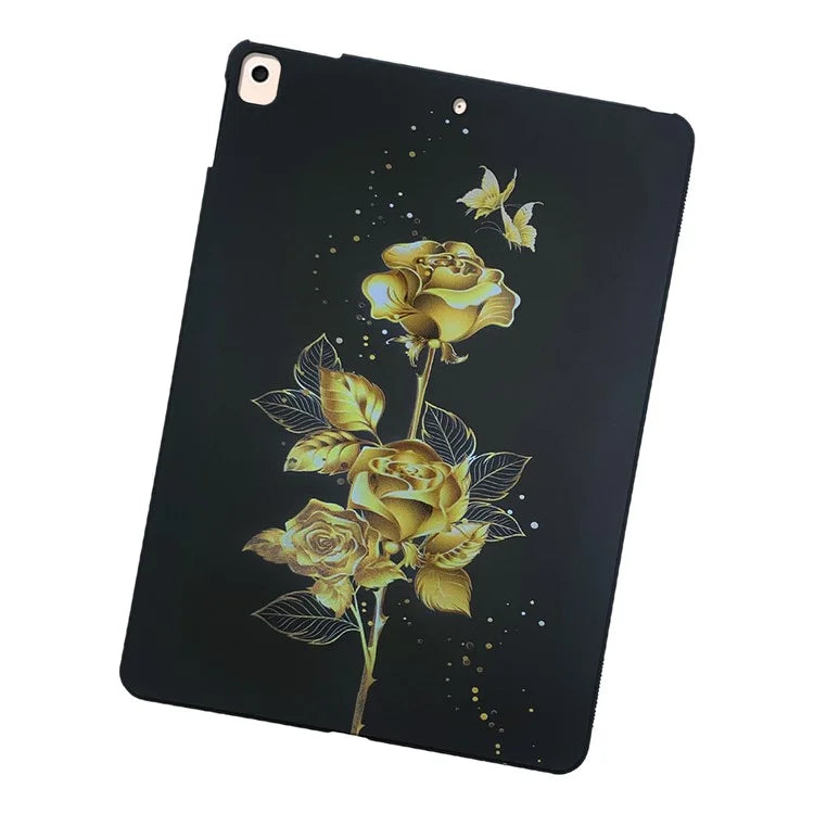 For iPad 10.2 (2021)  /  (2020)  /  (2019) TPU Case Pattern Printing Slim Tablet Protective Cover