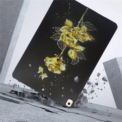 For iPad 10.2 (2021)  /  (2020)  /  (2019) TPU Case Pattern Printing Slim Tablet Protective Cover