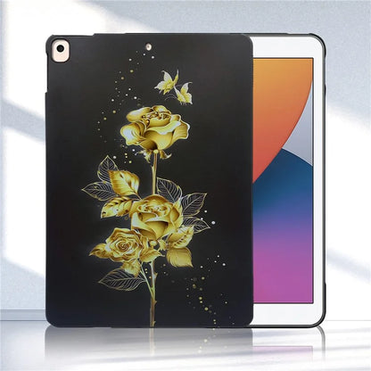 For iPad 10.2 (2021)  /  (2020)  /  (2019) TPU Case Pattern Printing Slim Tablet Protective Cover