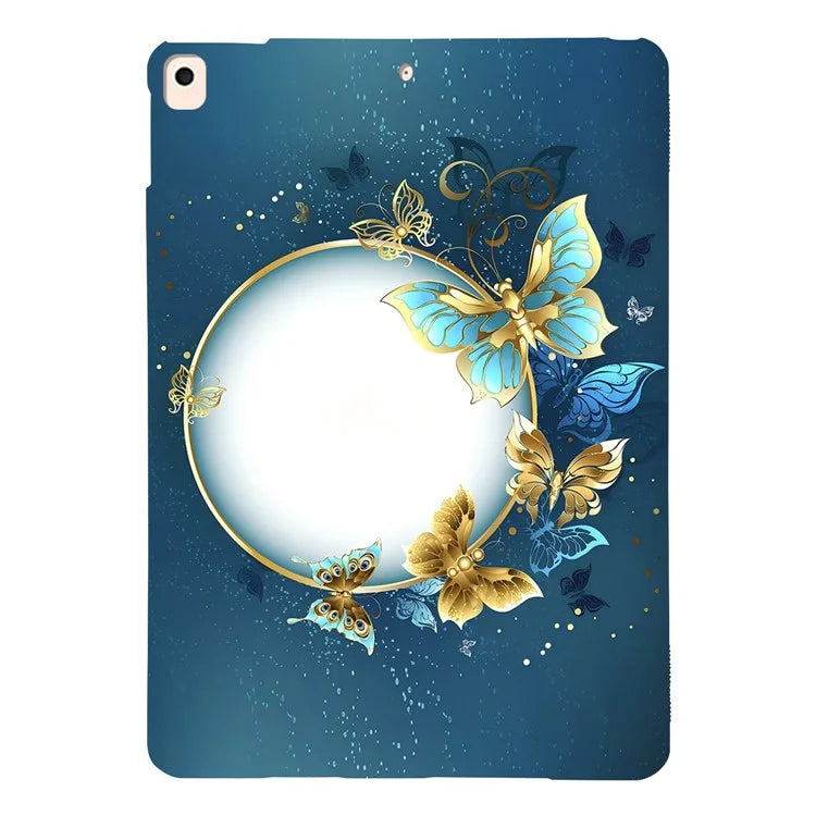 For iPad 10.2 (2021)  /  (2020)  /  (2019) TPU Case Pattern Printing Slim Tablet Protective Cover