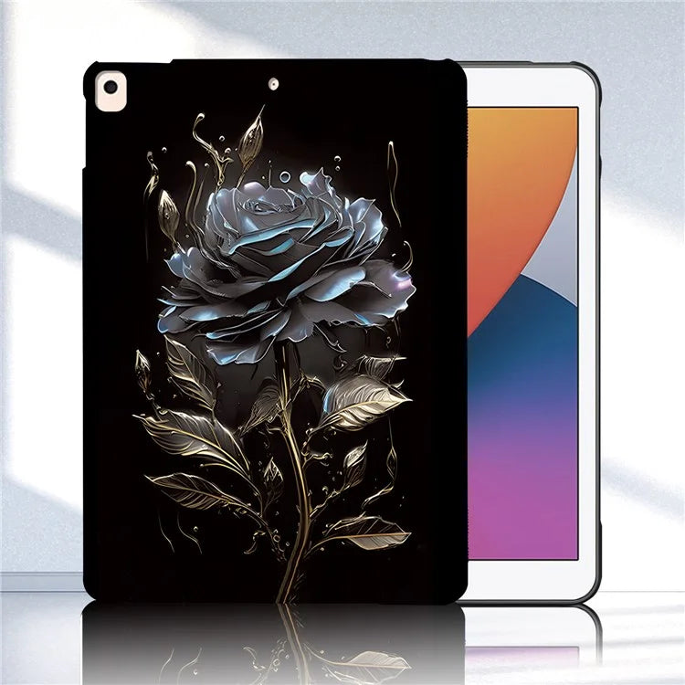 For iPad 10.2 (2021)  /  (2020)  /  (2019) TPU Case Pattern Printing Slim Tablet Protective Cover