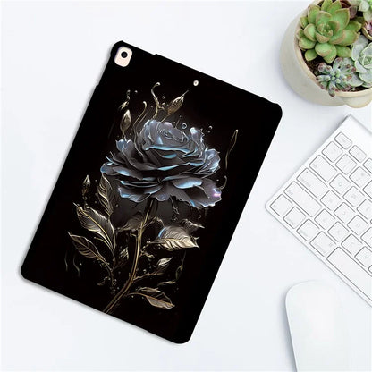 For iPad 10.2 (2021)  /  (2020)  /  (2019) TPU Case Pattern Printing Slim Tablet Protective Cover