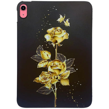 For iPad 10.9 (2022) TPU Case Pattern Printing Slim Tablet Protective Cover
