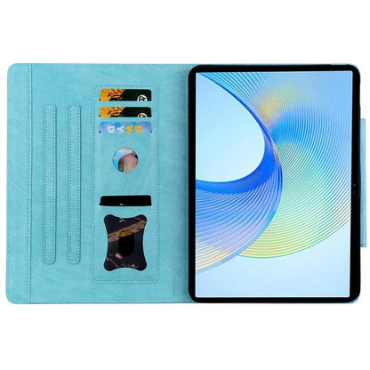 For Lenovo Xiaoxin Pad Pro 12.7 inch Case Cat Buckle Closure Leather Protective Stand Cover