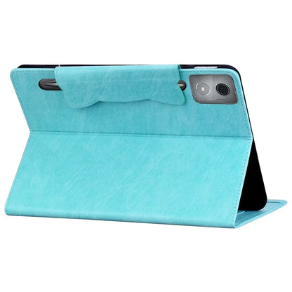 For Lenovo Xiaoxin Pad Pro 12.7 inch Case Cat Buckle Closure Leather Protective Stand Cover