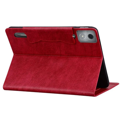 For Lenovo Xiaoxin Pad Pro 12.7 inch Case Cat Buckle Closure Leather Protective Stand Cover