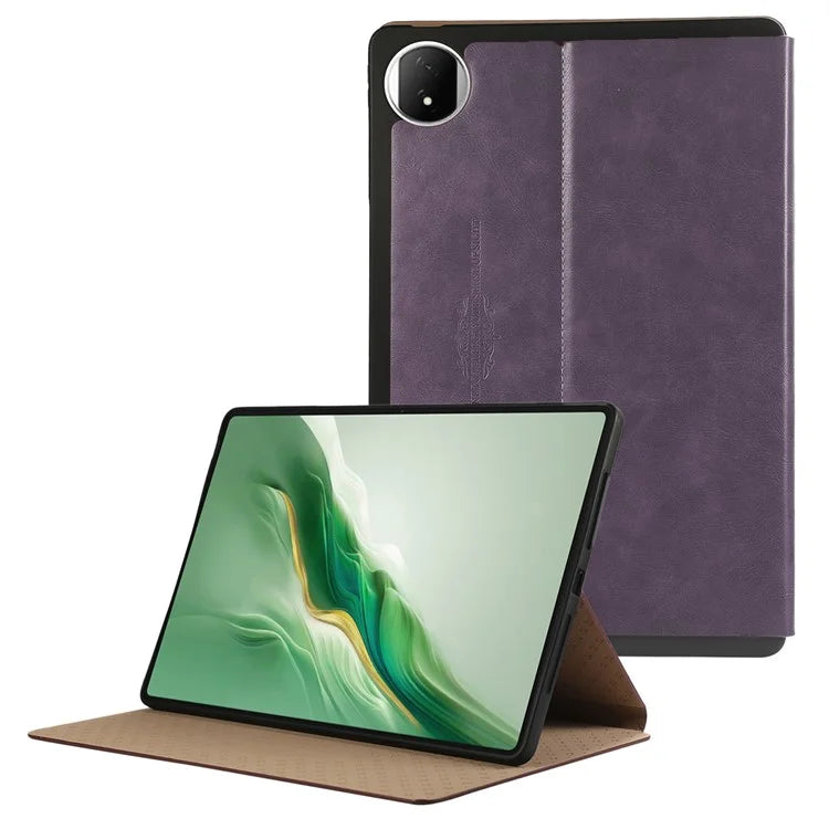 For Honor MagicPad 2 12.3 Stand Case Anti-Scratch PU Leather Tablet Protective Cover