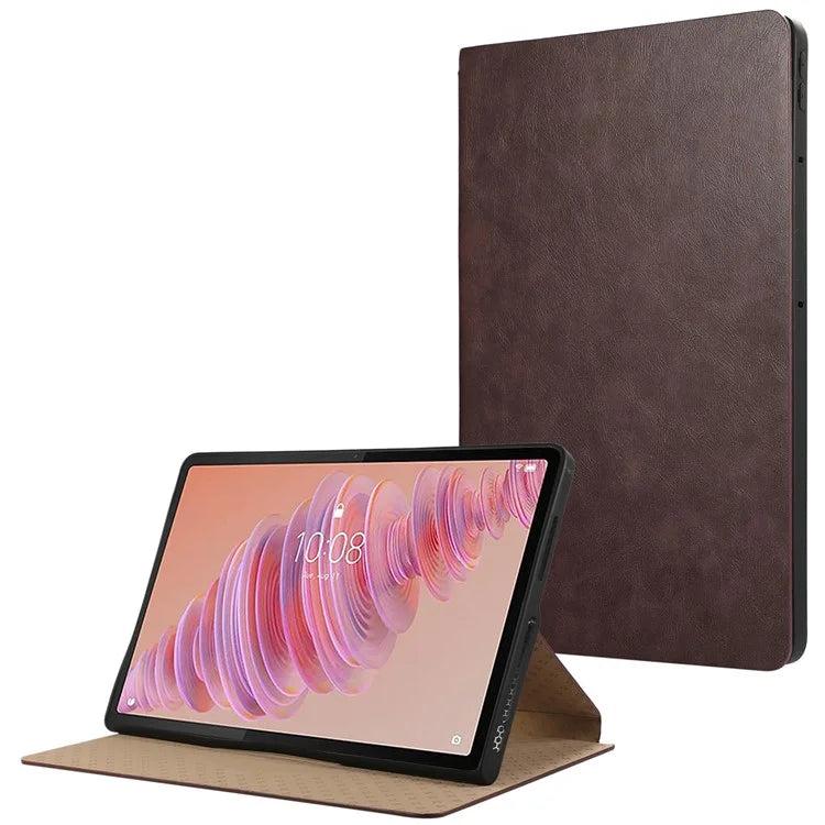 For Lenovo Tab Plus Stand Case Anti-Scratch PU Leather Tablet Flip Cover