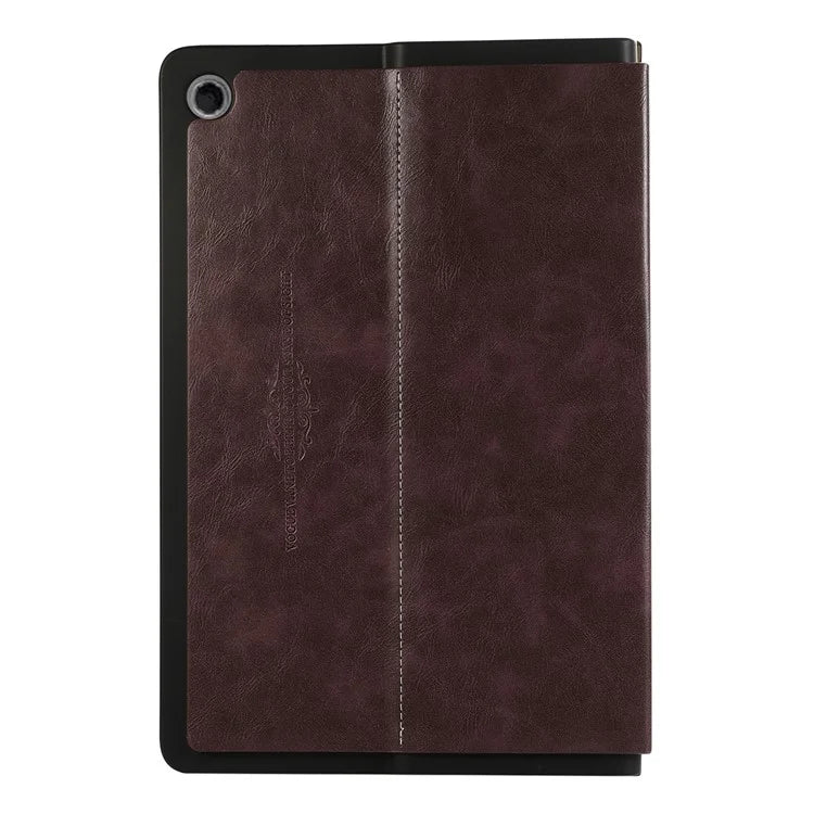 For Lenovo Tab Plus Stand Case Anti-Scratch PU Leather Tablet Flip Cover
