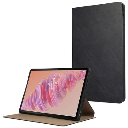 For Lenovo Tab Plus Stand Case Anti-Scratch PU Leather Tablet Flip Cover
