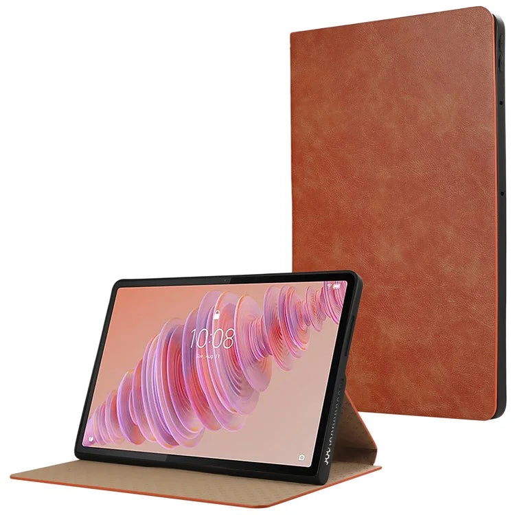 For Lenovo Tab Plus Stand Case Anti-Scratch PU Leather Tablet Flip Cover