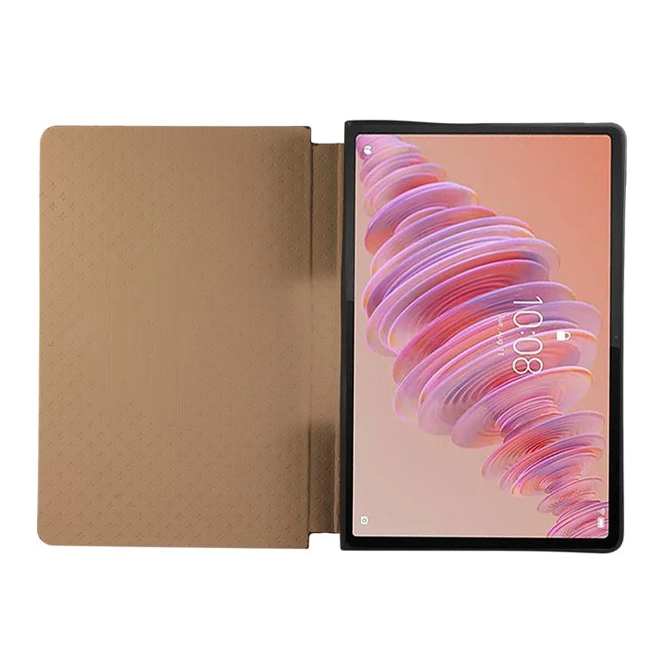 For Lenovo Tab Plus Stand Case Anti-Scratch PU Leather Tablet Flip Cover