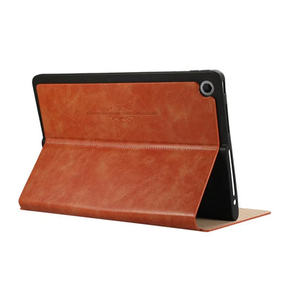 For Lenovo Tab Plus Stand Case Anti-Scratch PU Leather Tablet Flip Cover