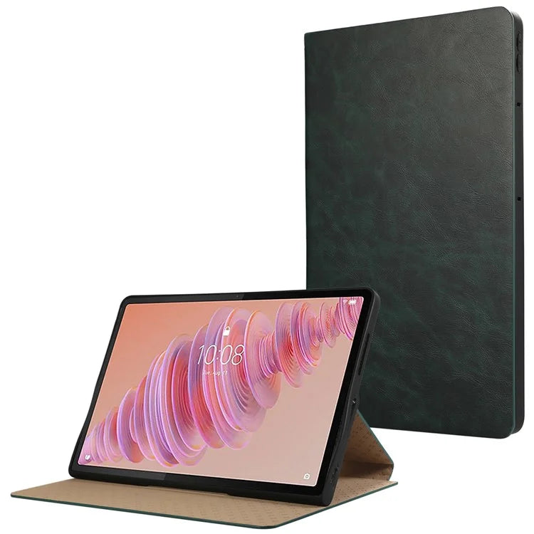 For Lenovo Tab Plus Stand Case Anti-Scratch PU Leather Tablet Flip Cover