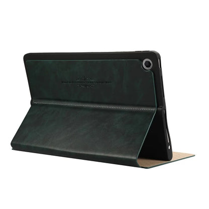 For Lenovo Tab Plus Stand Case Anti-Scratch PU Leather Tablet Flip Cover
