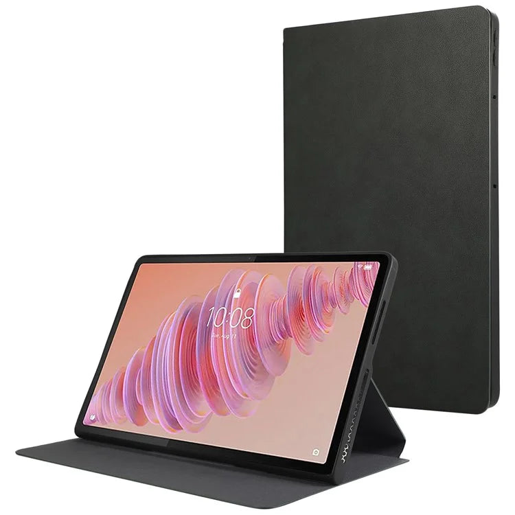 For Lenovo Tab Plus Shockproof Case PU Leather Tablet Cover with Stand
