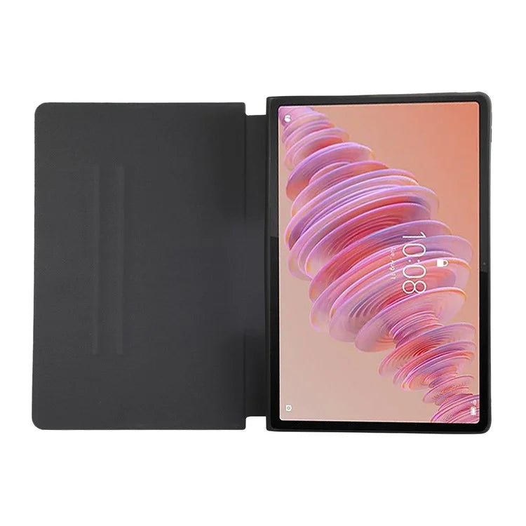 For Lenovo Tab Plus Shockproof Case PU Leather Tablet Cover with Stand