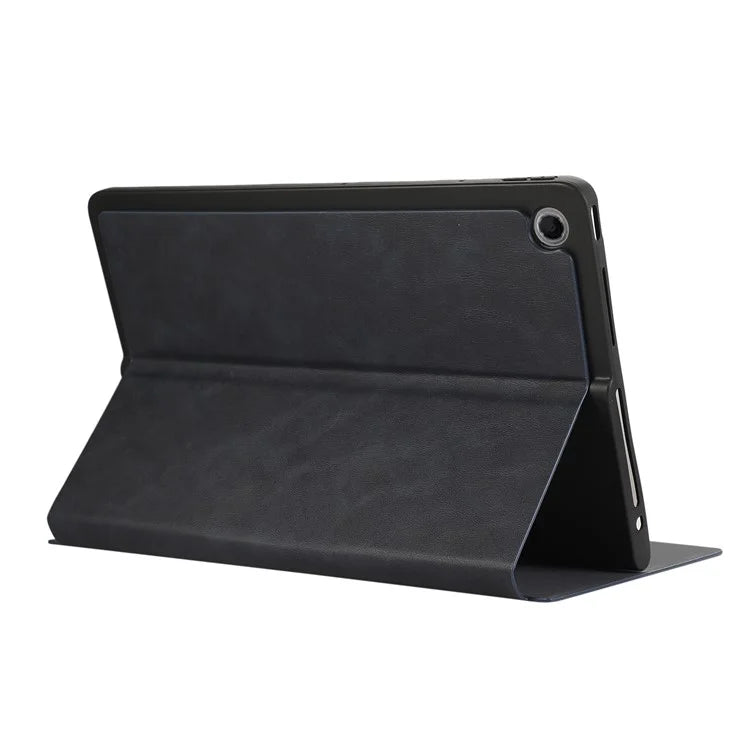 For Lenovo Tab Plus Shockproof Case PU Leather Tablet Cover with Stand