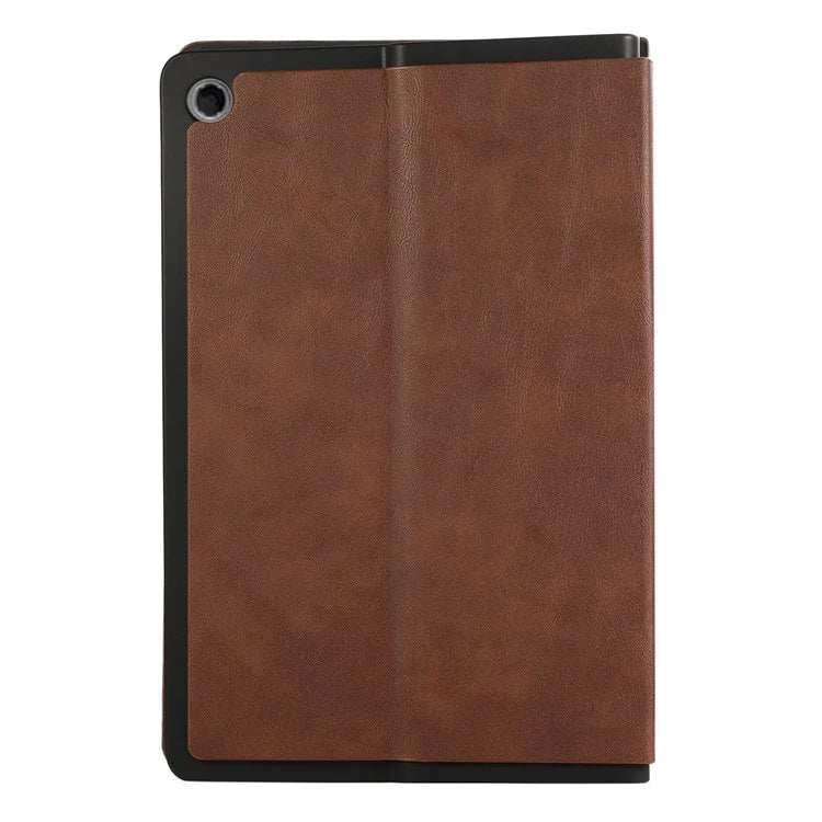 For Lenovo Tab Plus Shockproof Case PU Leather Tablet Cover with Stand
